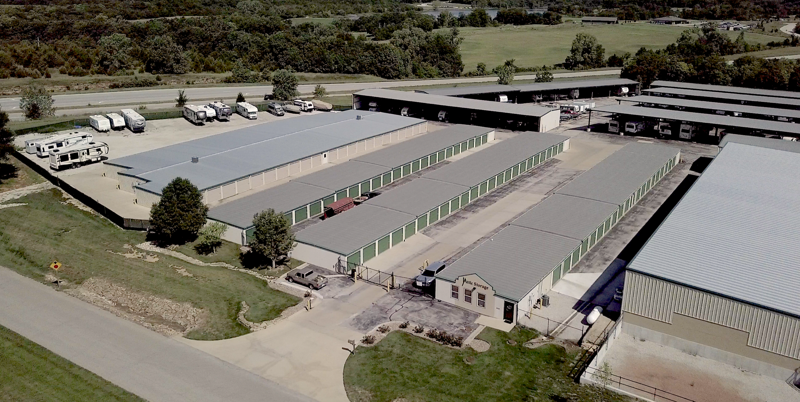 Attic Storage Spring Hill storage facility exterior